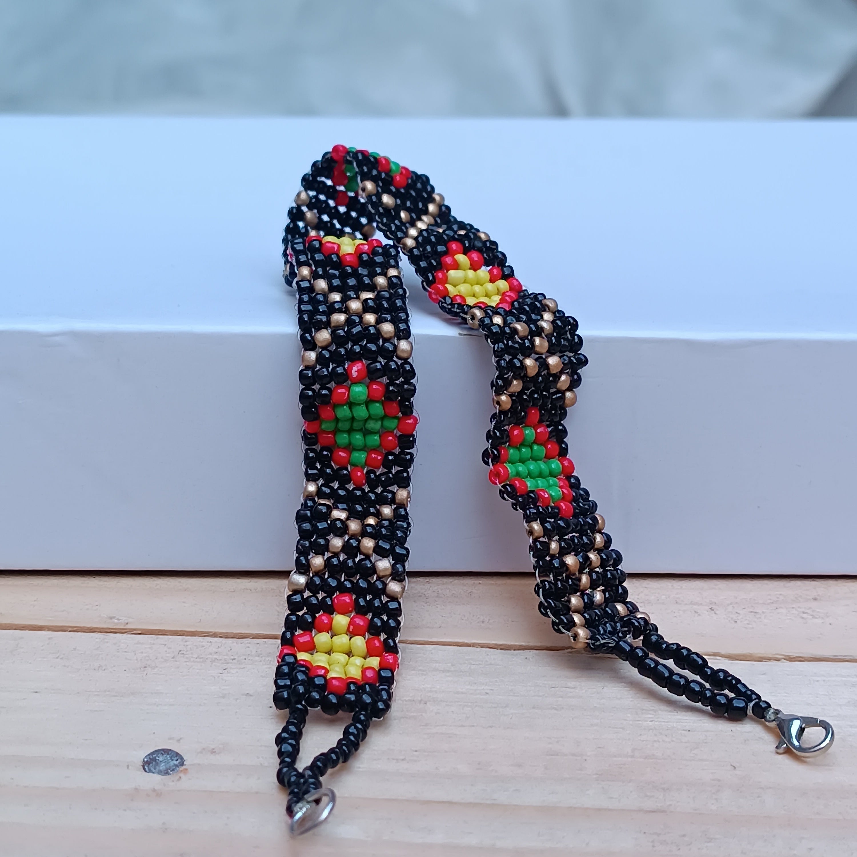 Handmade Amazigh Necklace – Moroccan Beaded Jewelry